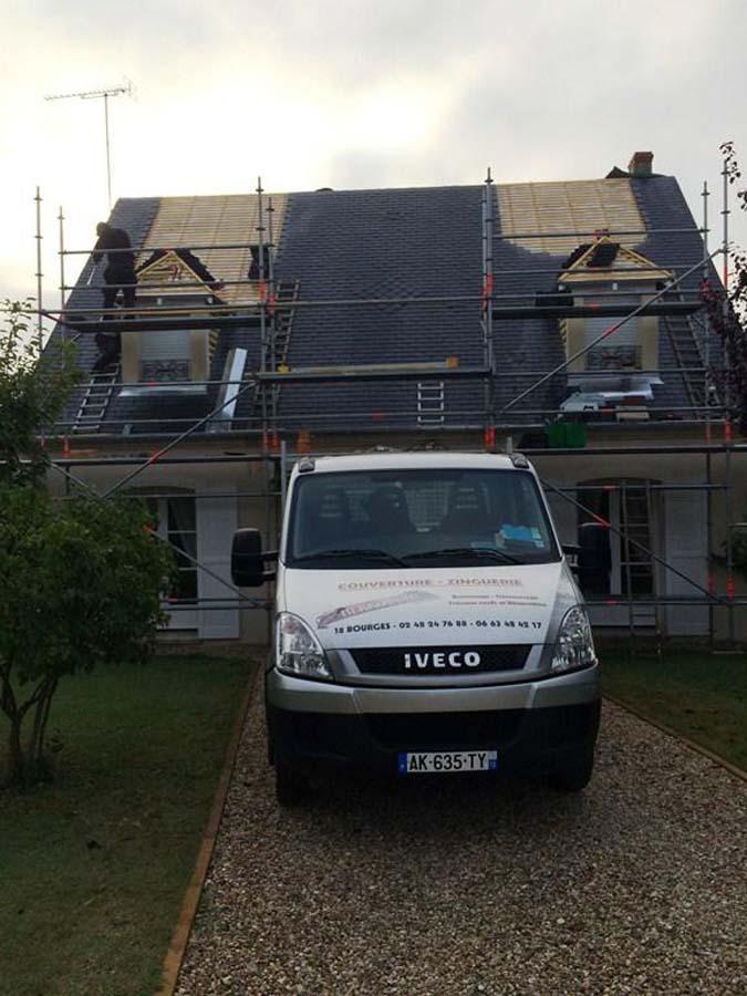 Travaux de toiture Bourges